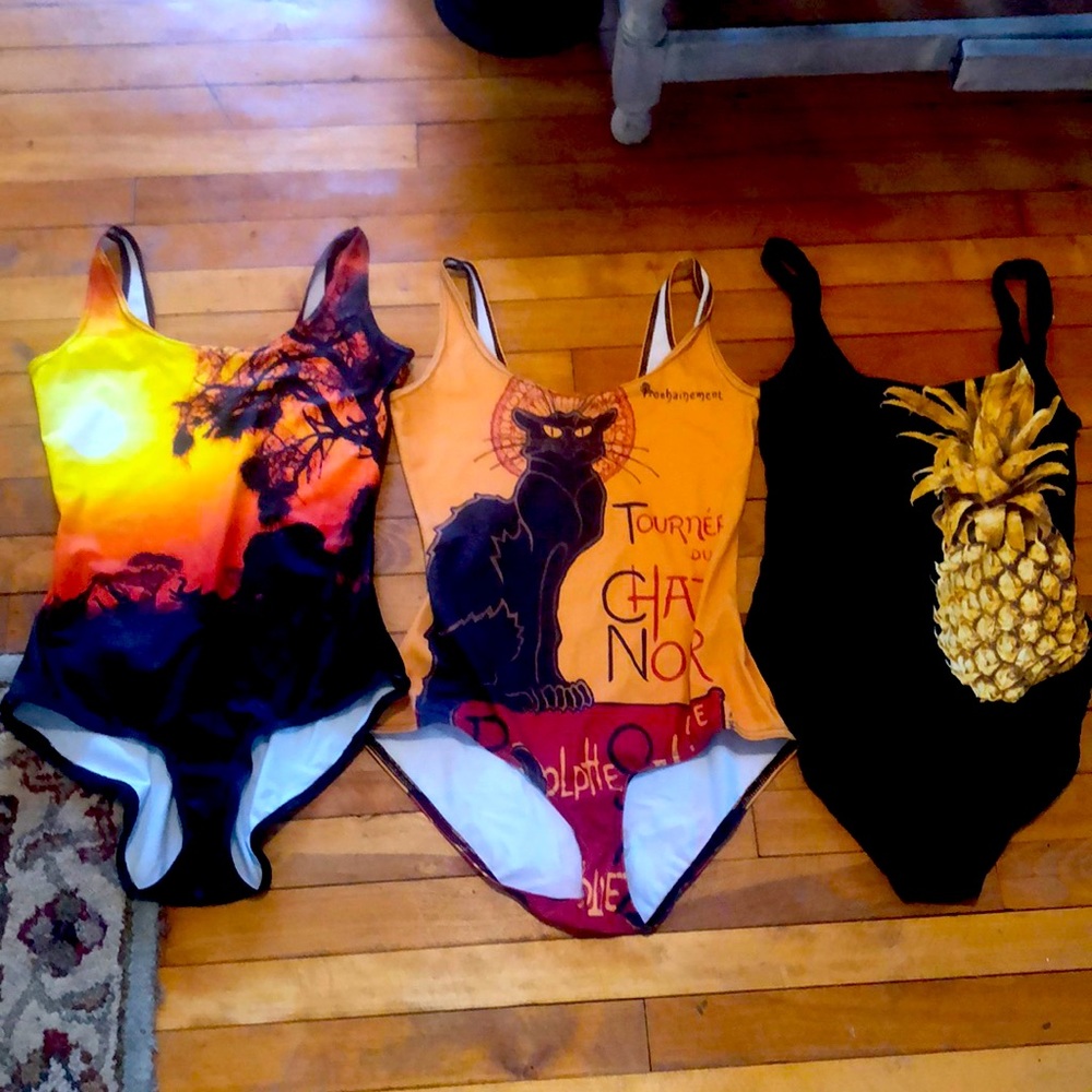One piece bathing suits